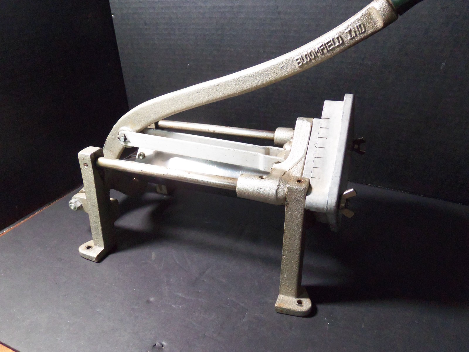 Vintage Bloomfield Industries French Fry Cutter Cast Iron Kitchen