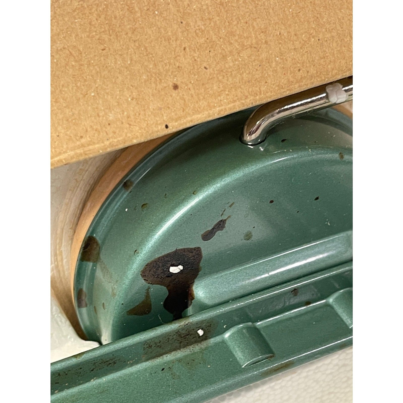 Norpro Apple Master Parer Corer Slicer Vacuum Base w/Manual – Green Boxed
