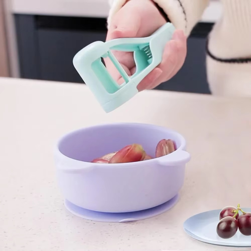 Tomato Slicer Cutter Grape Tools Cherry Fruit Salad Splitter Artifact for Toddle