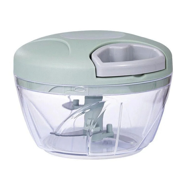 1pc 500/900ml Manual Meat Garlic Chopper Press Cutter Vegetable Crusher – NEW