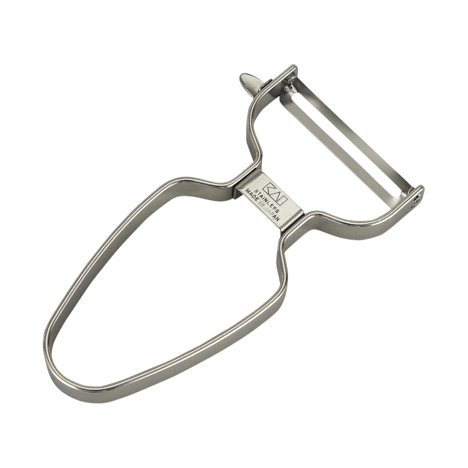 Easy to hold handle shape stainless steel peeler KITCHEN silver DH8009
