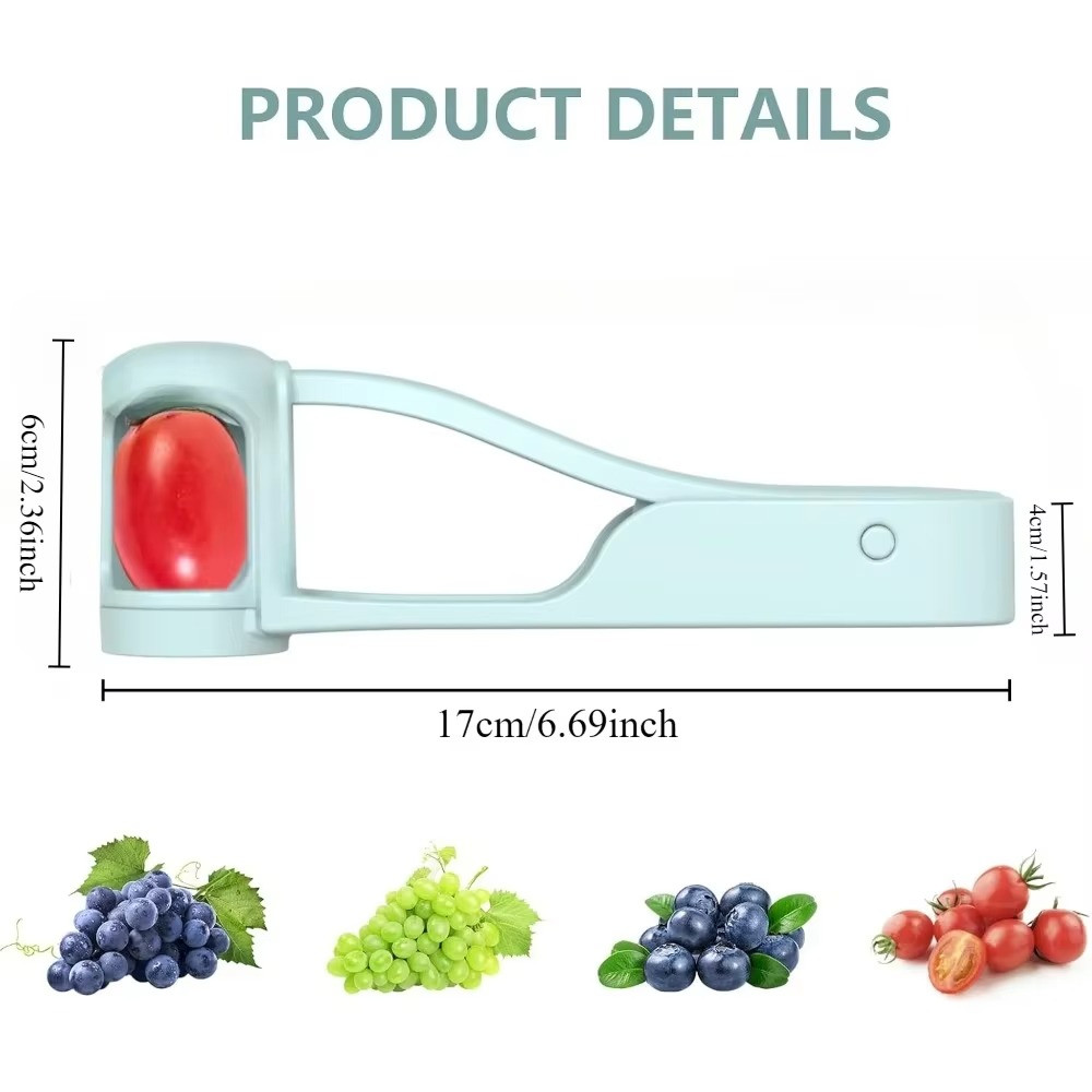 Tomato Slicer Cutter Grape Tools Cherry Fruit Salad Splitter Artifact for Toddle