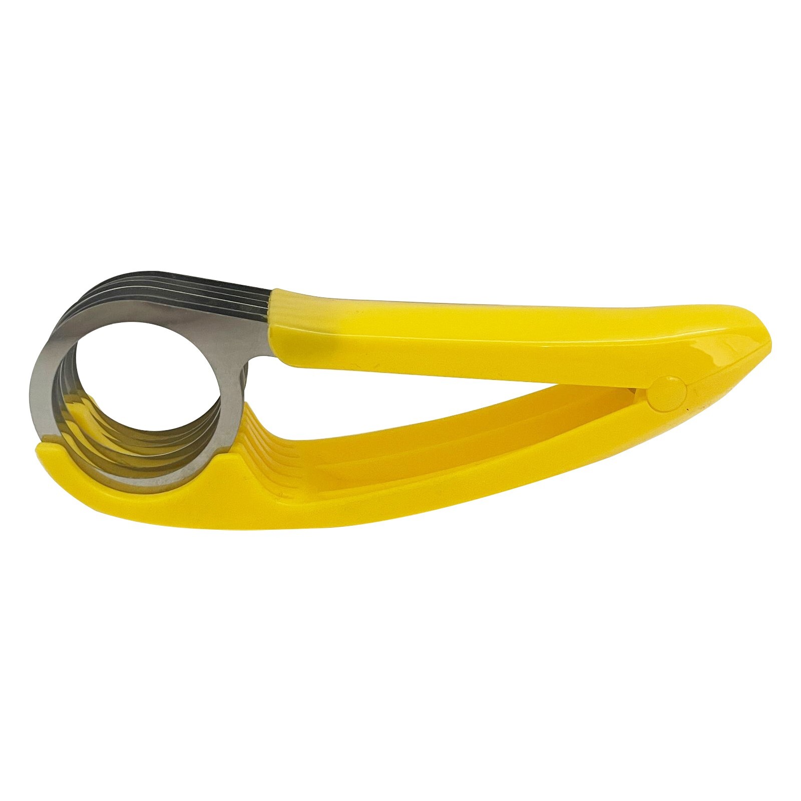 5 Slice Banana Slicer PP+Stainless Fruit Vegetable Salad Cutter Kitchen Tools