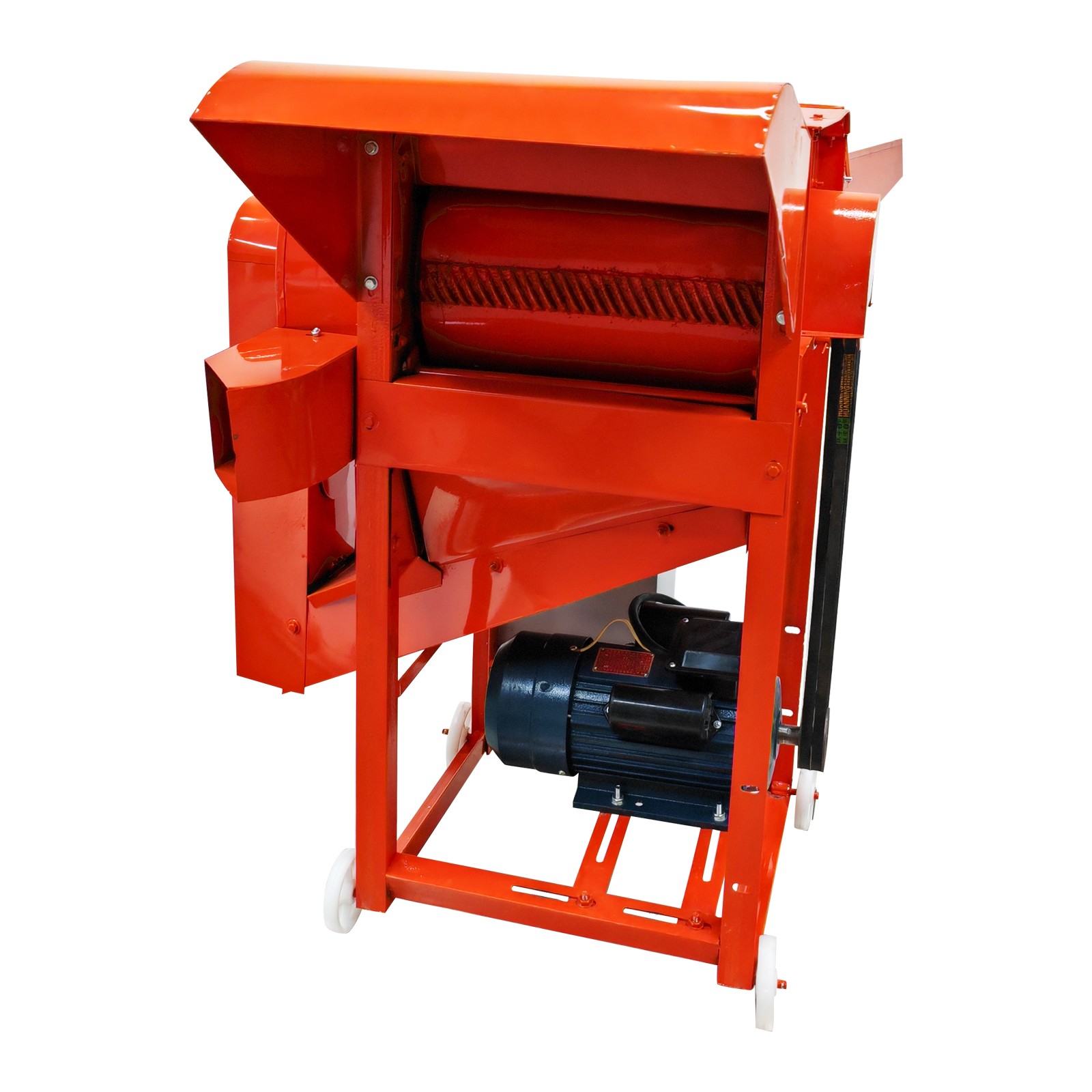 220V Grain Hulling&Peeling Machine Thresher Sheller for Rice Wheat 400-600kg/h