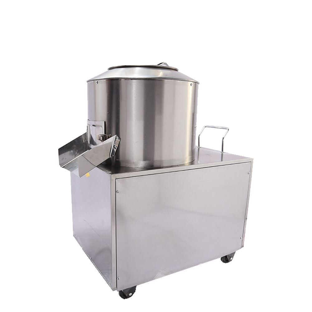 480LBS /H Potato Washer 1500W Electric 430 Stainless Steel Potato Peeler New