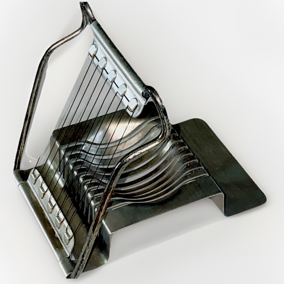 Vintage Aluminum Egg Slicer Unique Vintage Kitchen Gadget