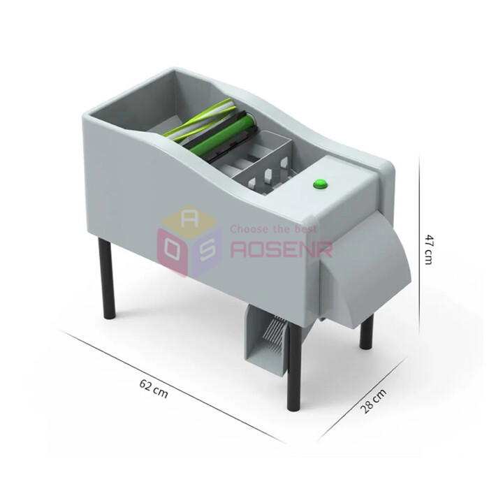 Electric Green Soybean Shelling Machine Pea Peeler Edamame Peeling Machine