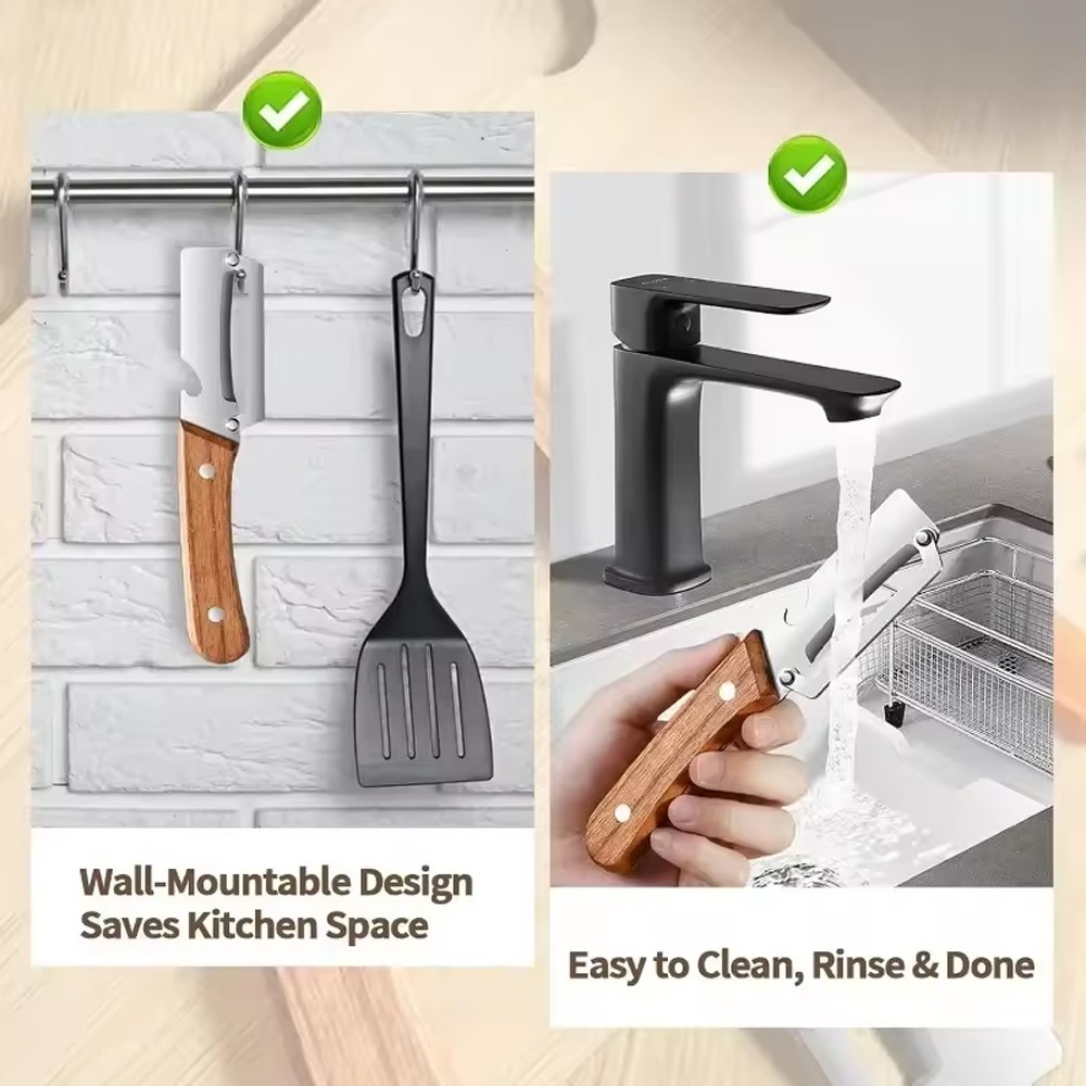 Multi-functional Vegetable Peeler for Kitchen, 2 in 1 Single Blade Peelers Tool