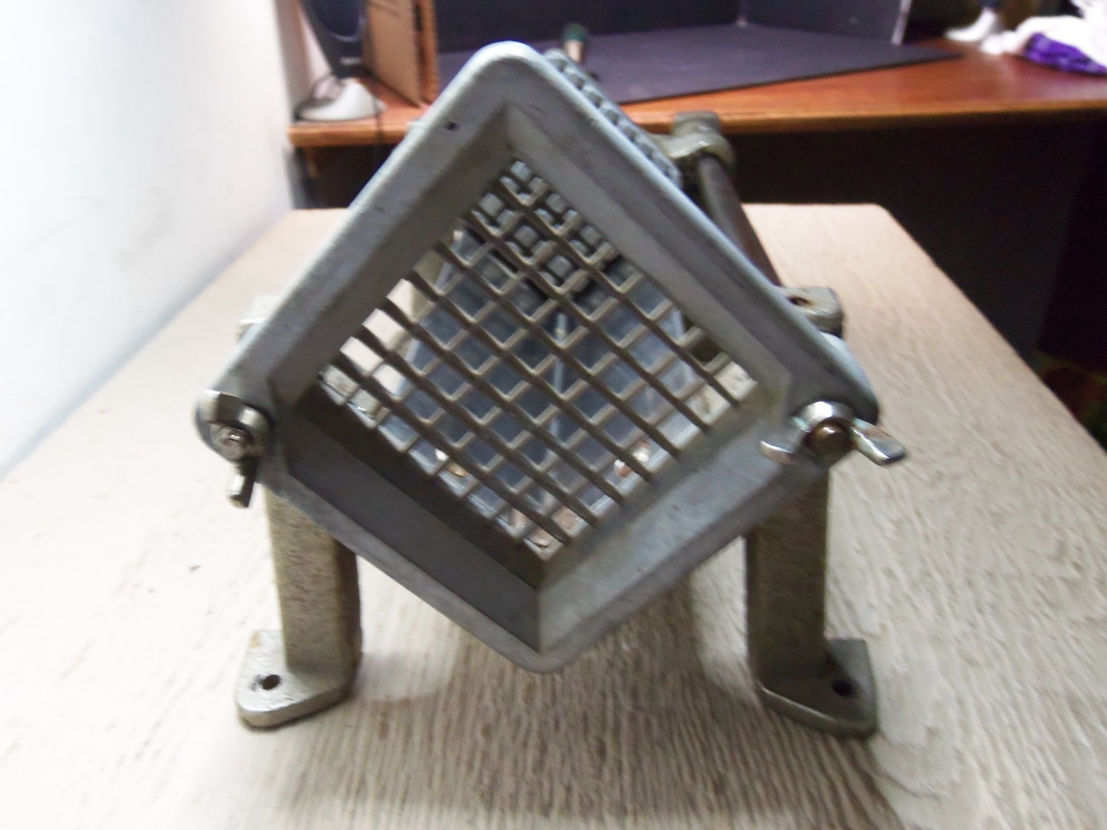 Vintage Bloomfield Industries French Fry Cutter Cast Iron Kitchen