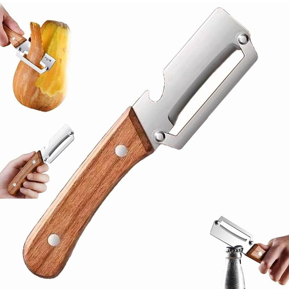 Multi-functional Vegetable Peeler for Kitchen, 2 in 1 Single Blade Peelers Tool