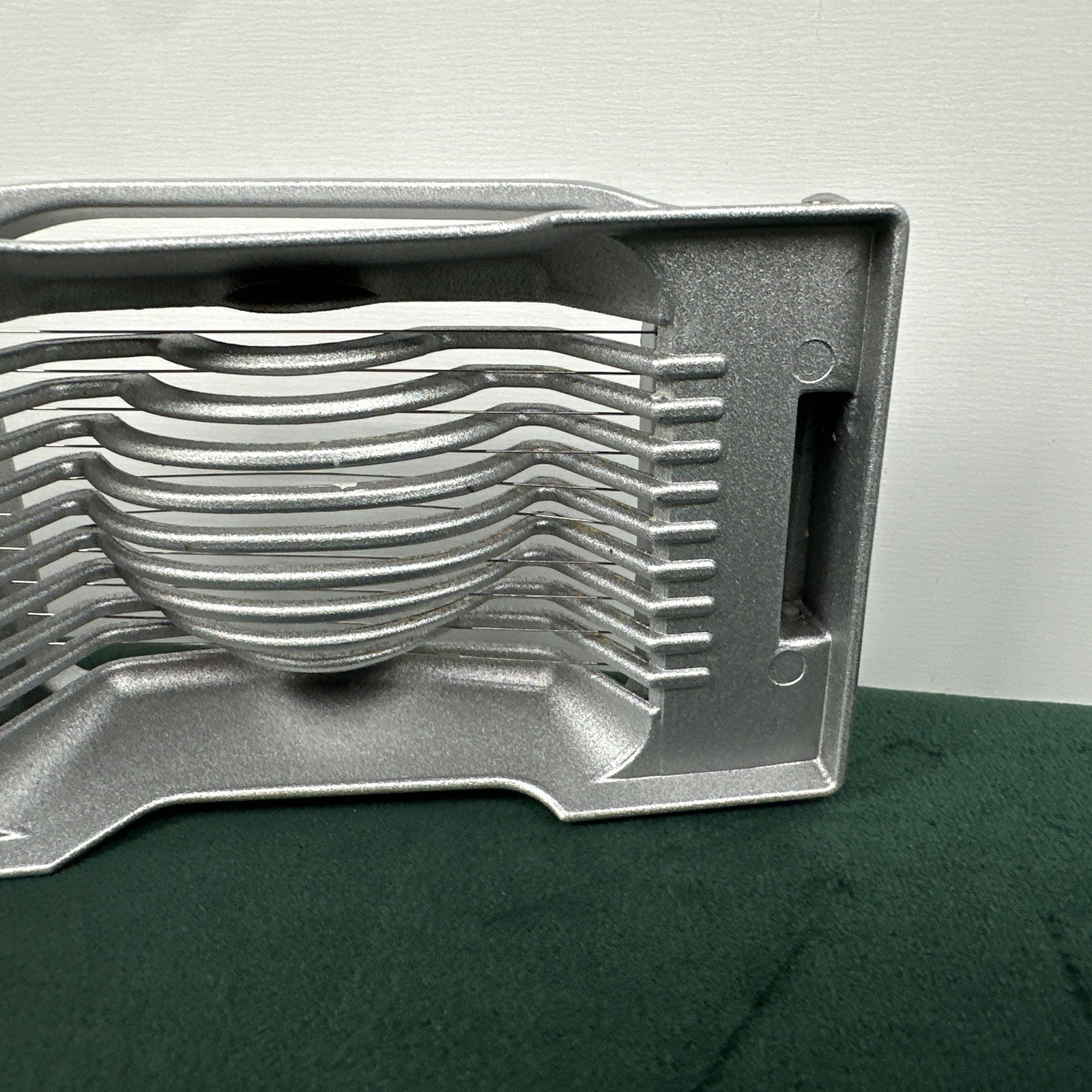 Westmark Germany Multipurpose Stainless Steel Wire Egg Slicer Grey Used