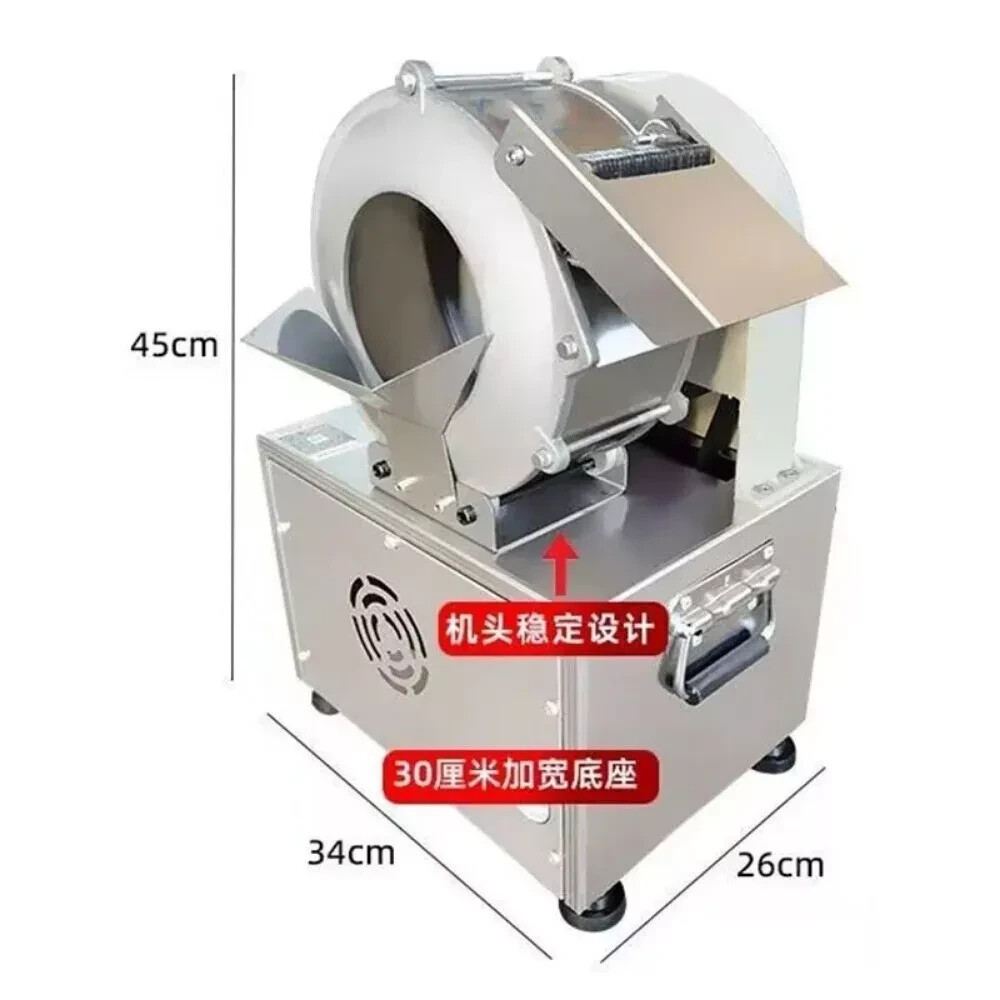 180W Practical Commercial Electric Potato Carrot Slicer Potato Radish 220v