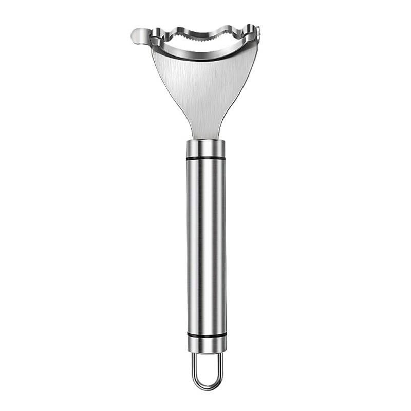 Stainless Steel Corn Cob Peeler Stripper Remover Kitchen Cutter Thresher Tool