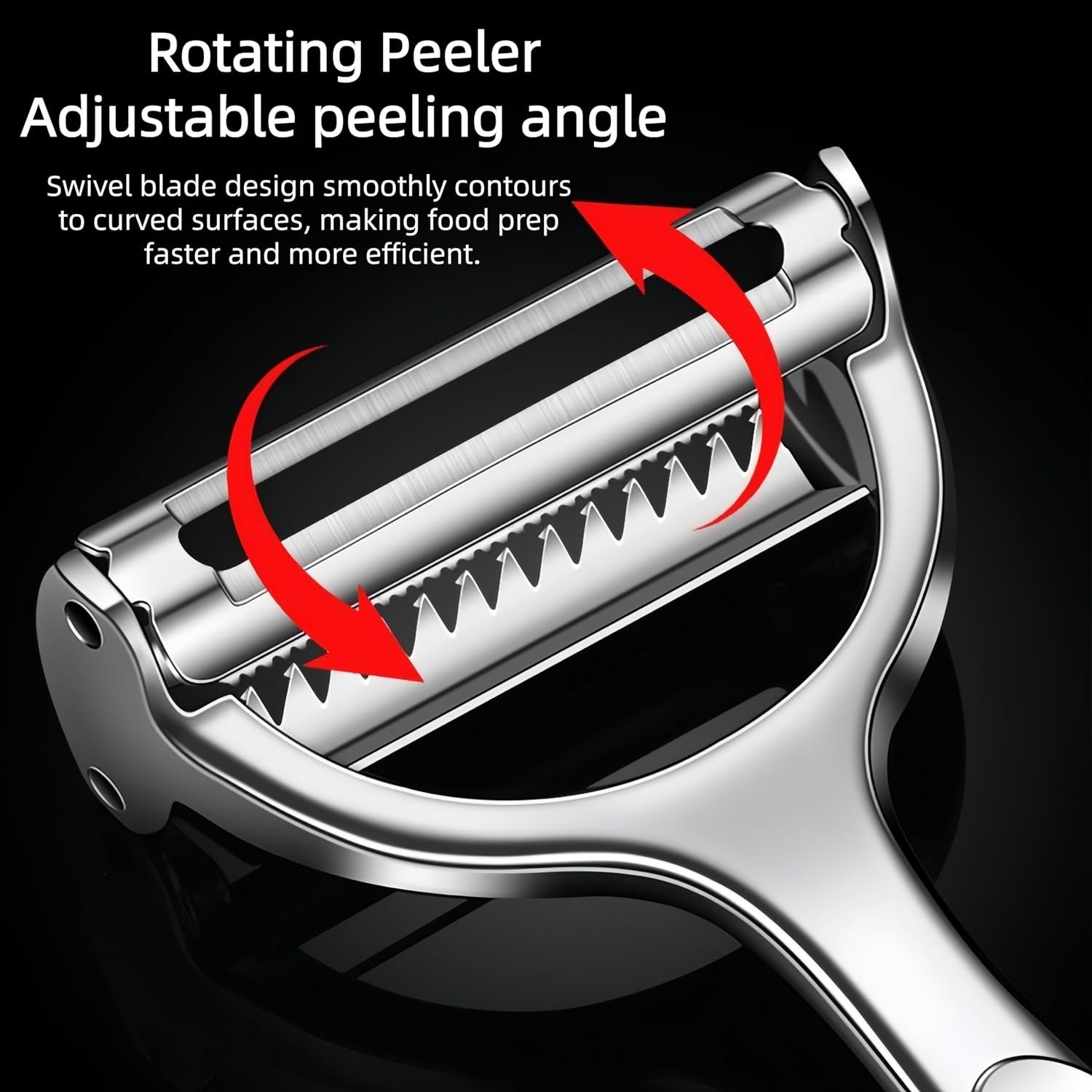 Versatile Y-Shaped 2-in-1 Peeler for Fruits & Vegetables – Safe & Easy Operation