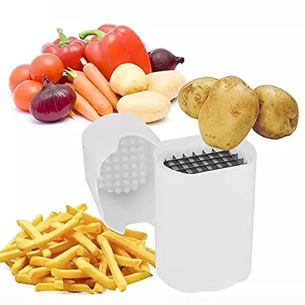 Potato French Fry Cutter Vegetable Dicer Slicer Kitchen Gadget