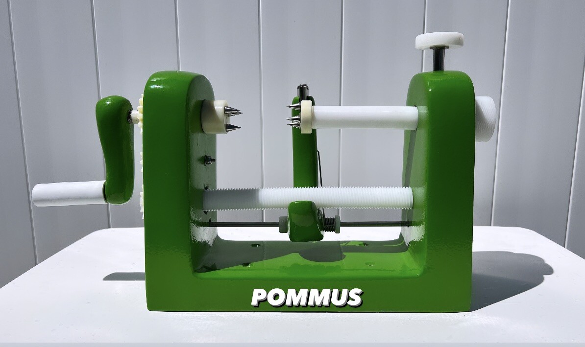 MANGO PEELER MACHINE. (Stainless Steel Bearing System) Only for green mangos.