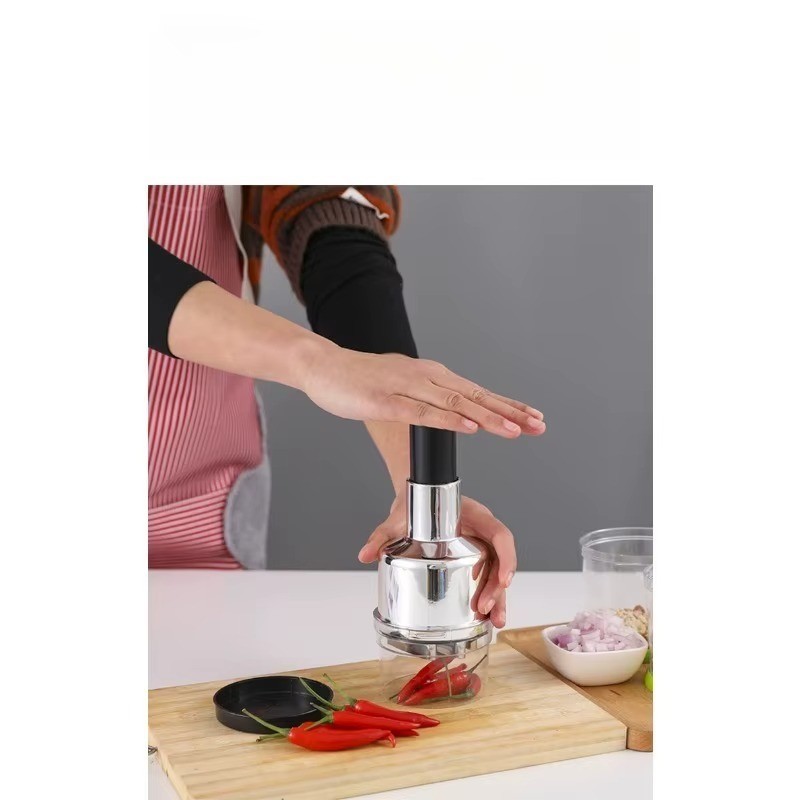 Vegetable Fruit Salad Onion Garlic Food Hand Chopper Cutter Slicer Peeler Dicer*