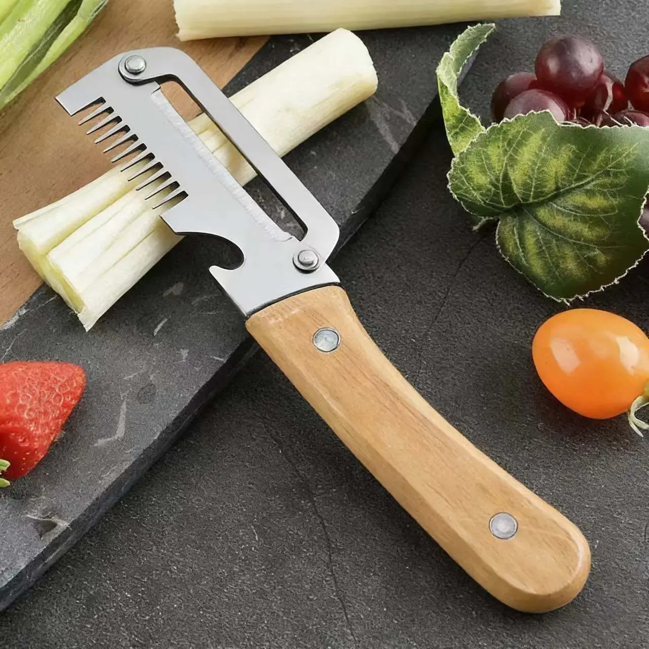 【Summervibes】Multi-Functional Vegetable Peeler for Kitchen, Ultra-Sharp Stainles