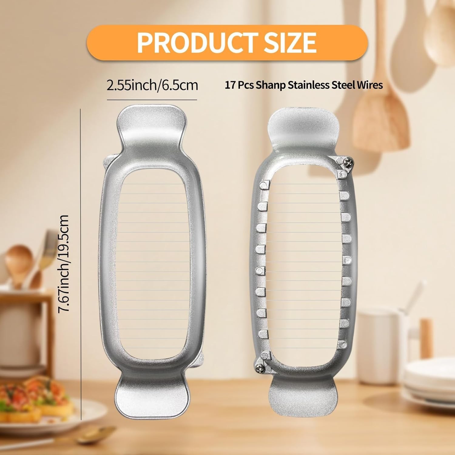 Stainless Steel Butter Cutter, Cheese Slicer Cutter, Butter Fork, Multipurpose