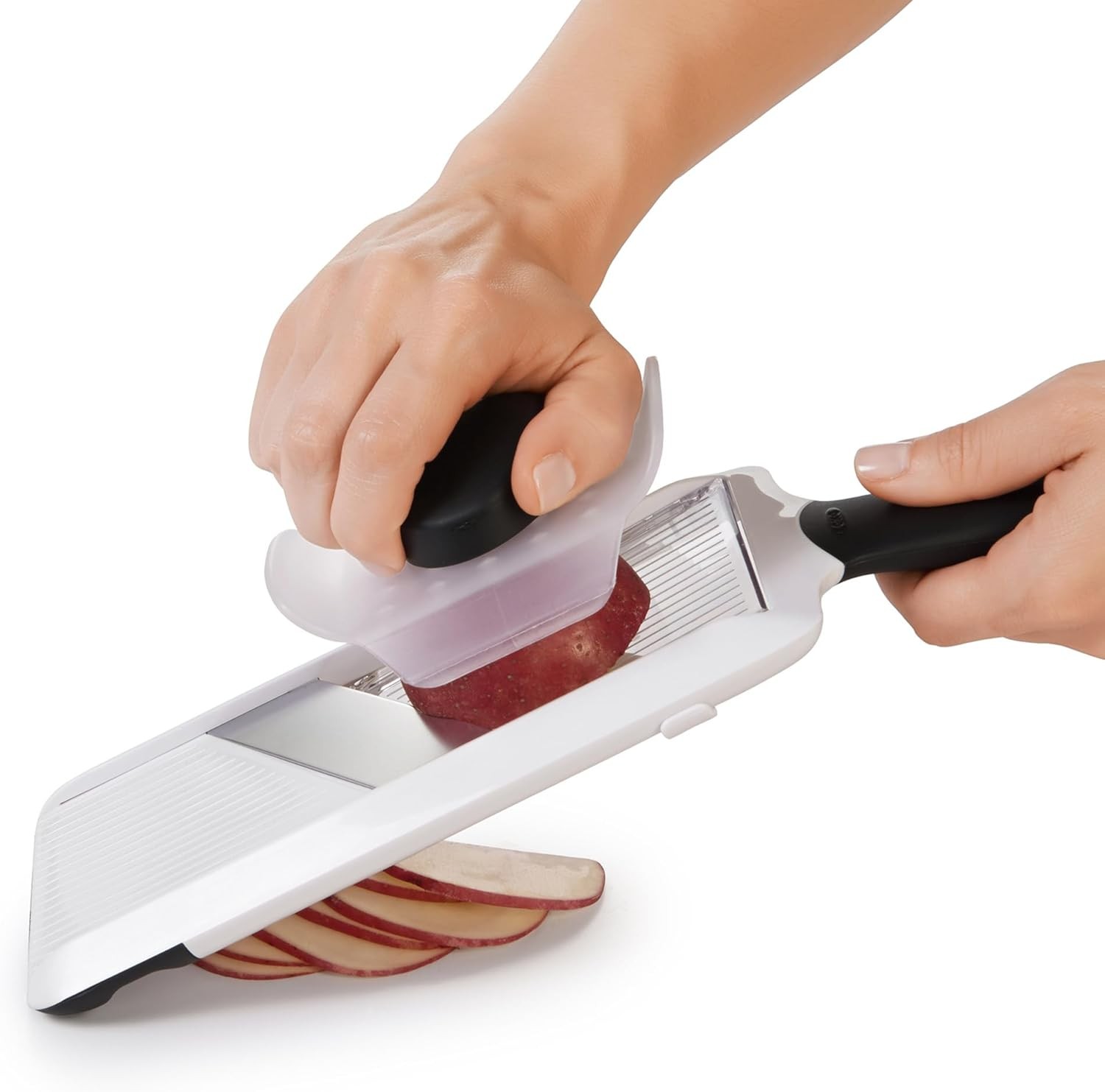 OXO Good Grips Handheld Mandoline Slicer for Kitchen,Adjustable Vegetable Slicer