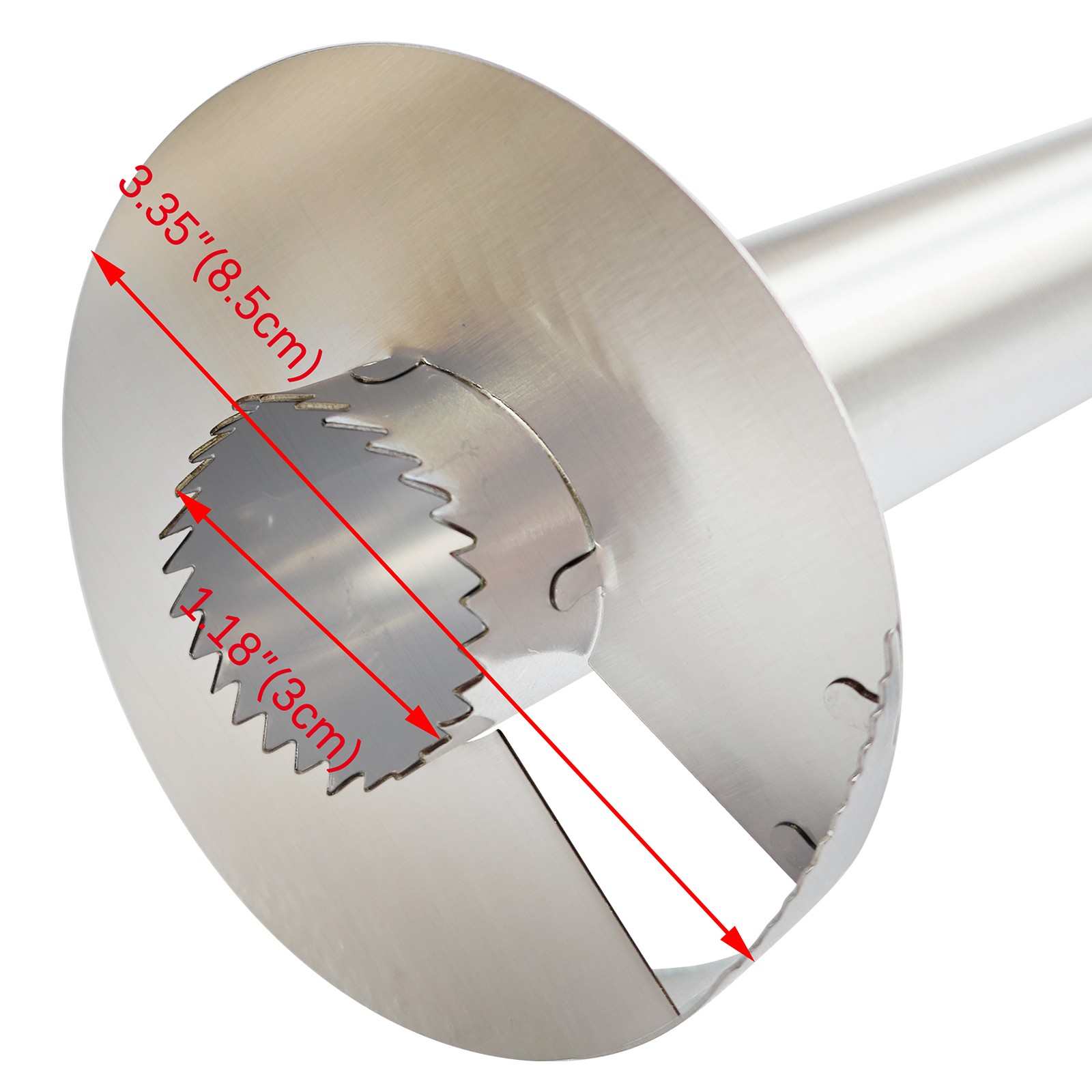 Pineapple Slicer Stainless Steel Cutter Kitchen Fruit Corer Peeler Remover 1pc