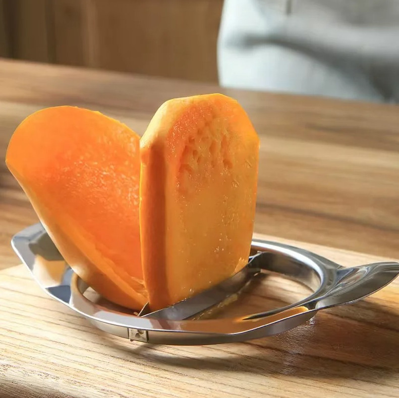 1 pc Mango Slicer Stainless Steel Fruit Cutter Corer Peeler Tool