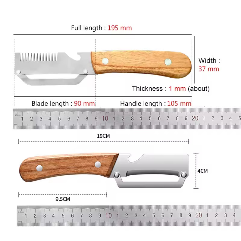 【Summervibes】Multi-Functional Vegetable Peeler for Kitchen, Ultra-Sharp Stainles