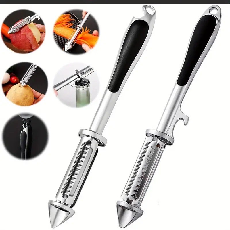 5-in-1 Vegetable and Fruit Peelers Multipurpose Bottle Opener Vegetables Gadget