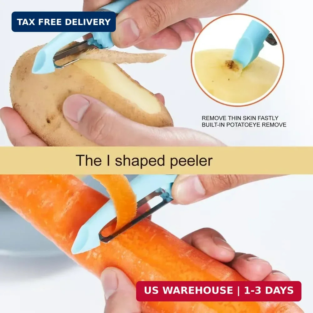 Carrot Peelers, Kitchen Vegetable Peeler Set, Including orange peeler, Corn Peel