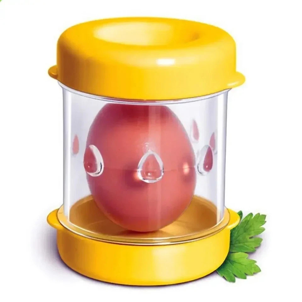 Negg Red Boiled Egg Peeler – Easy Egg Shell Remover Kitchen Tool