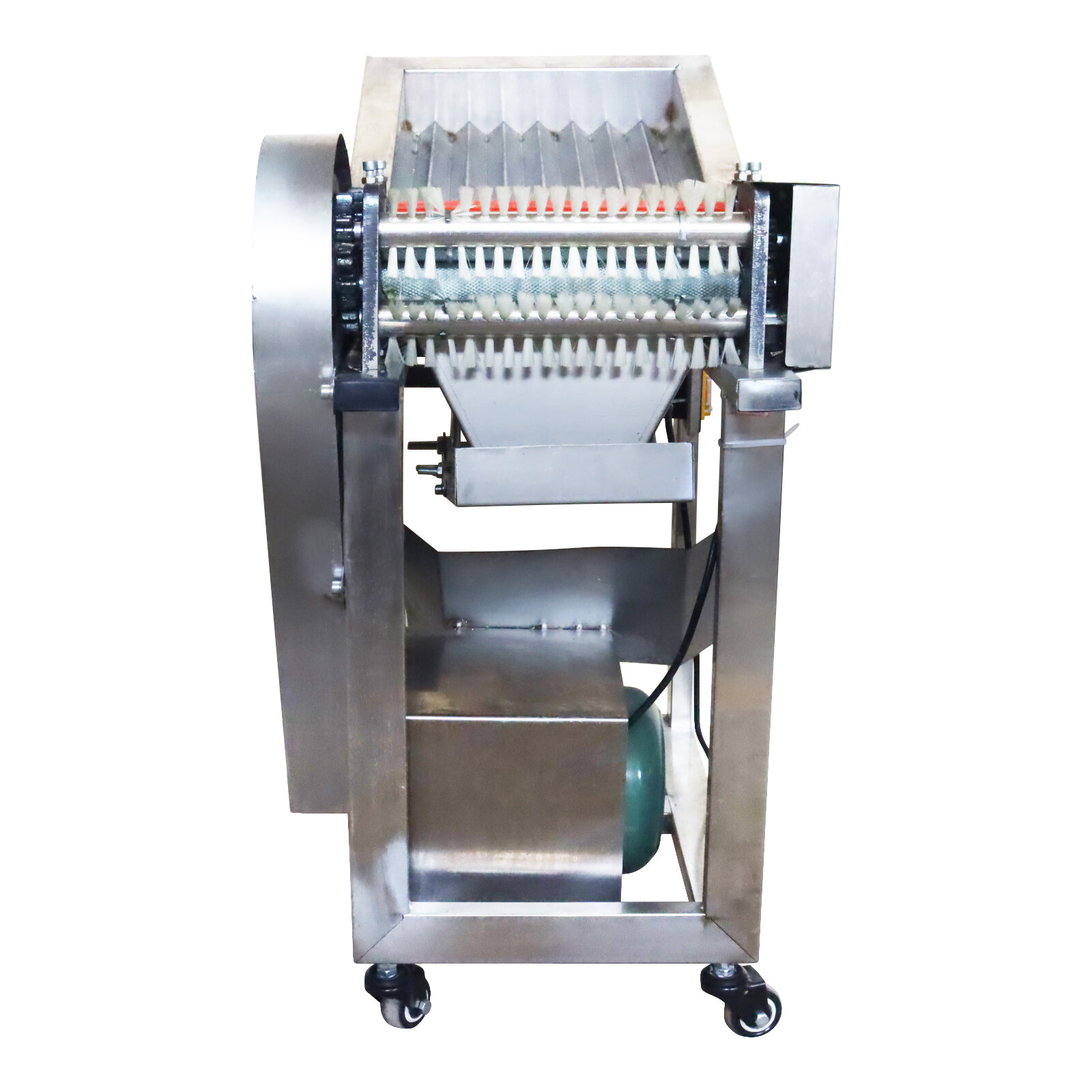 TECHTONGDA 1 PC Pea Peeling Machine Edamame Sheller Pea Peeler 220V 550W 250Kg/h