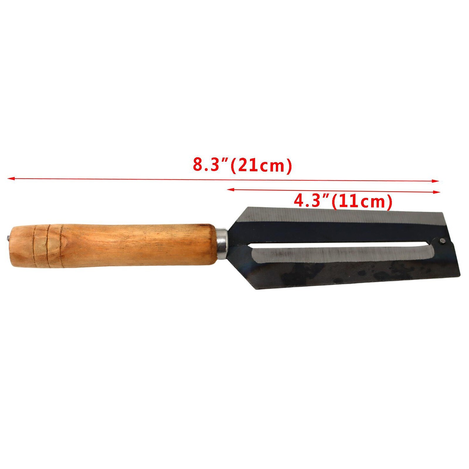 ​​​​1PC Sugarcane Pineapple Peeler Wooden Handle Sugarcane Peeler Knife