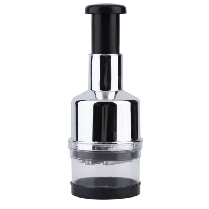 Manual Hand Press Garlic Onion Chopper Vegetable Food Chopper Processor Dicer