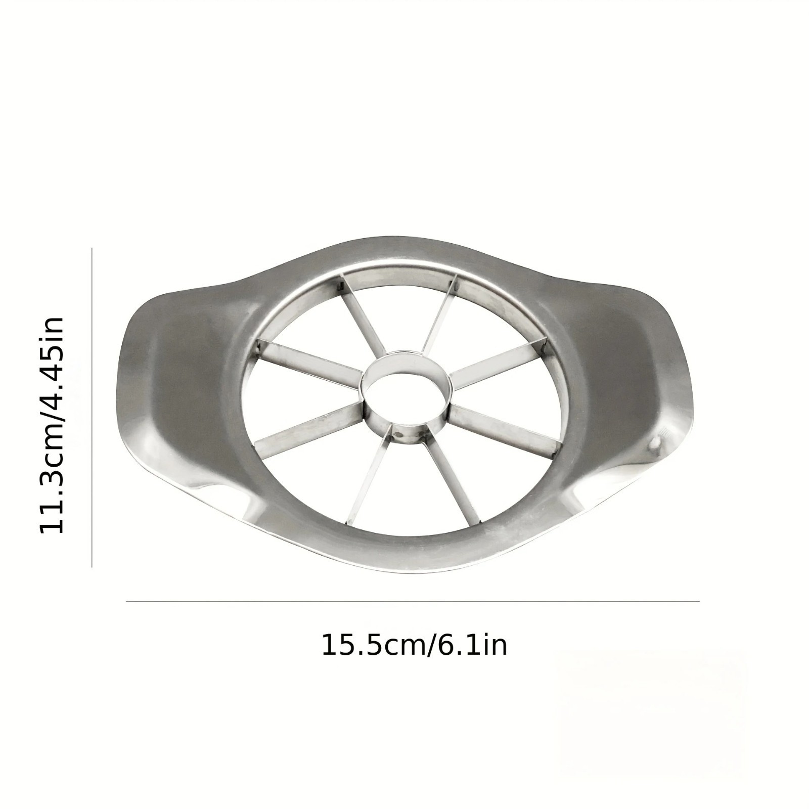 Stainless Steel Apple Cutter Divider Comfort Handle Fruit Vegetable Slicer