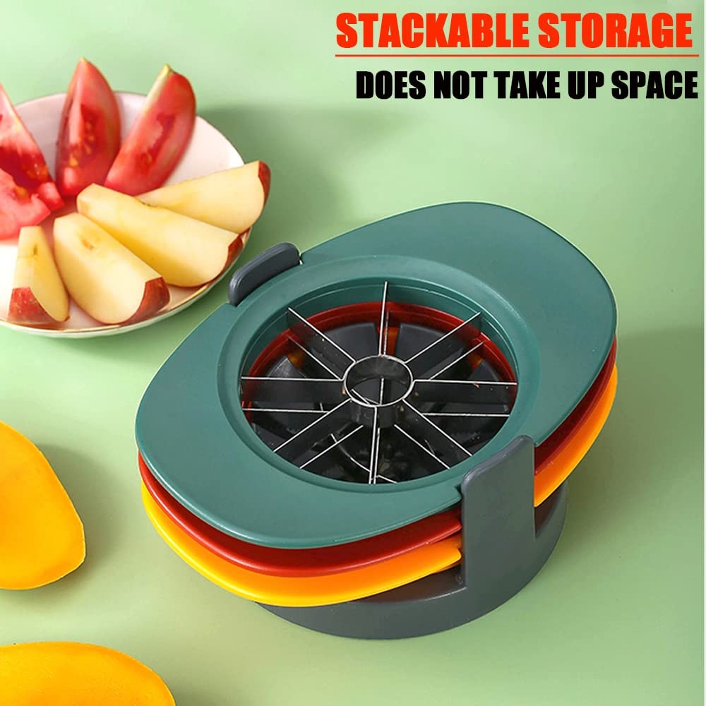4 in 1 Mango & Apple Corer Slicer Tomato Wedges & Vegetable Cutter – Easy Kitch