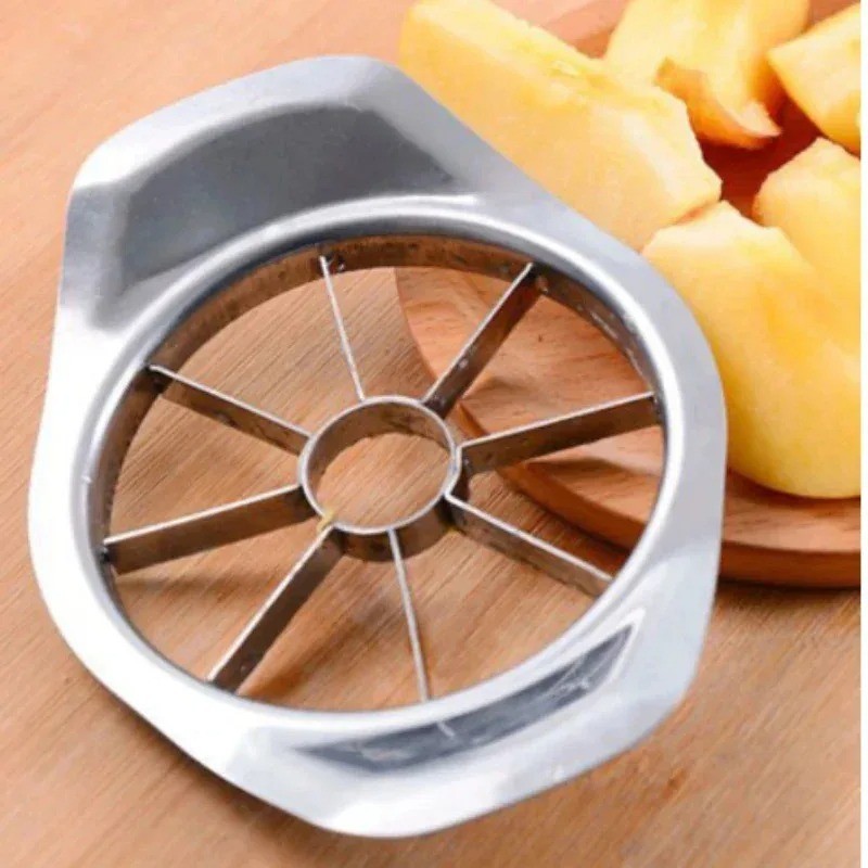 Stainless Steel Apple Cutter Divider Comfort Handle Fruit Vegetable Slicer