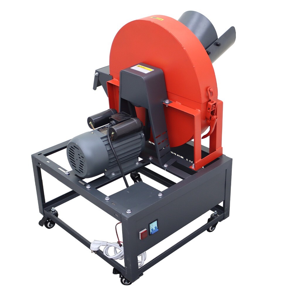 2.99HP Straw Root Vegetable Fruit Grinder220V Banana Tree Shredder SlicerMachine