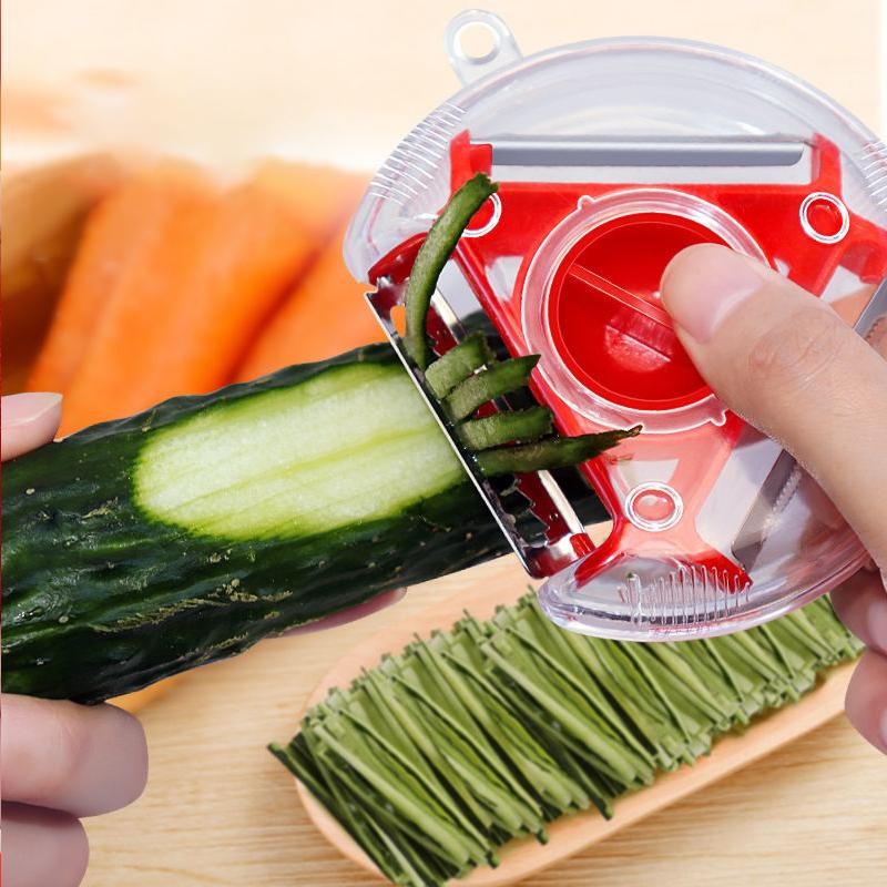 1/3pcs 3in1 Magic Trio Peeler Set Slicer Shredder Julienne Zester Tool Kitchens