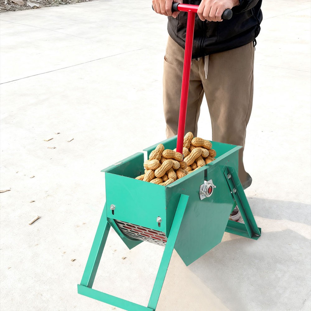 Hand Cranked Peanut Shelling Machine Small Peanut Huller for Household Farm New