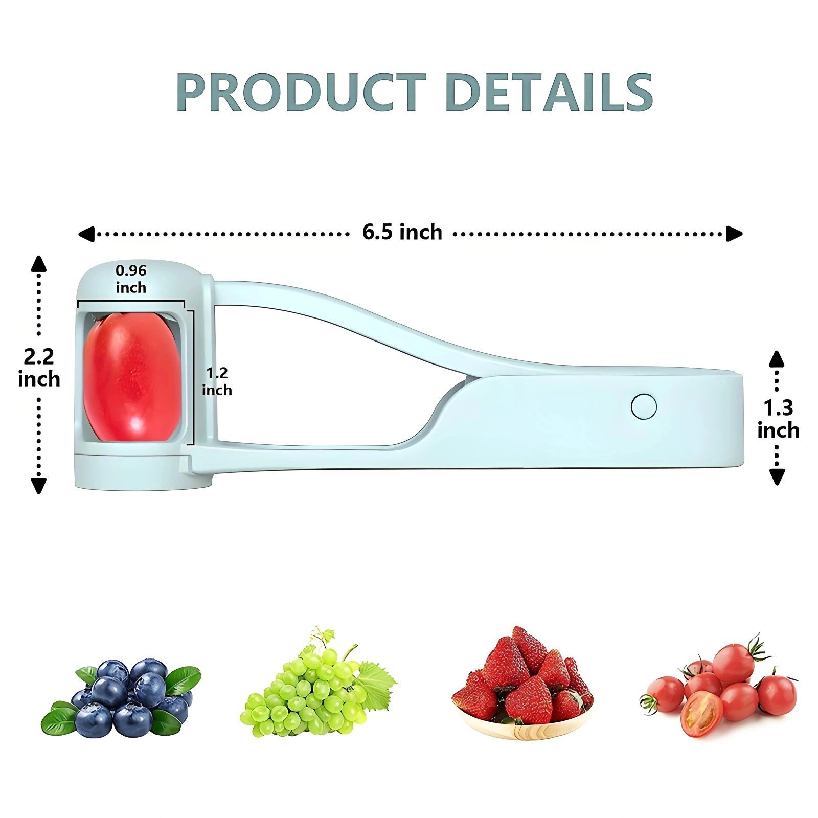 Tomato Slicer Cutter Grape Tools Cherry Fruit Salad Splitter Artifact for Toddle