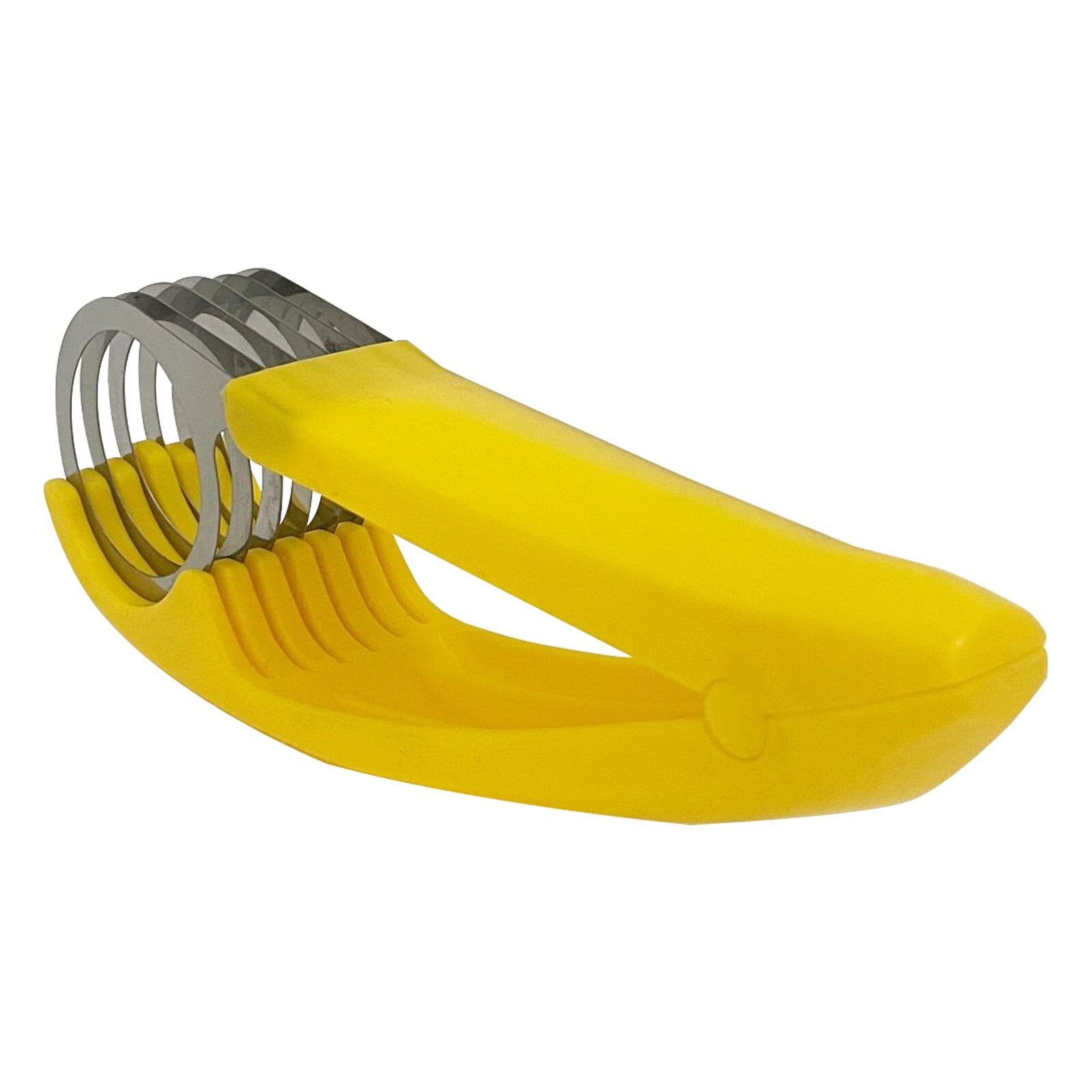 5 Slice Banana Slicer PP+Stainless Fruit Vegetable Salad Cutter Kitchen Tools
