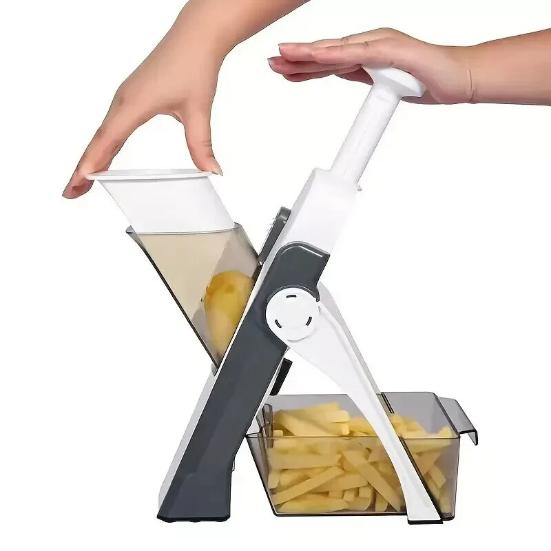 Stand Up Mandoline Slicer – 5 in 1 Slicer and Dicer – NEW in Box