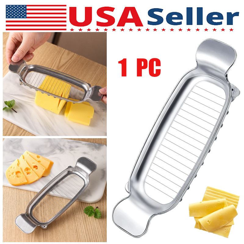 Stainless Steel Butter Slicer Cheese Cutter Kitchen Accessories Endurance Silver