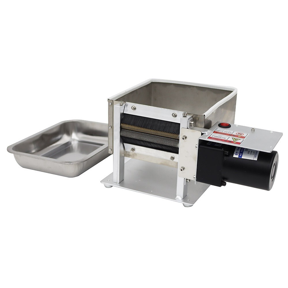 Electric Pea Peeling Machine Stainless Steel Soy Edamame Sheller 15-25 kg/h 220V