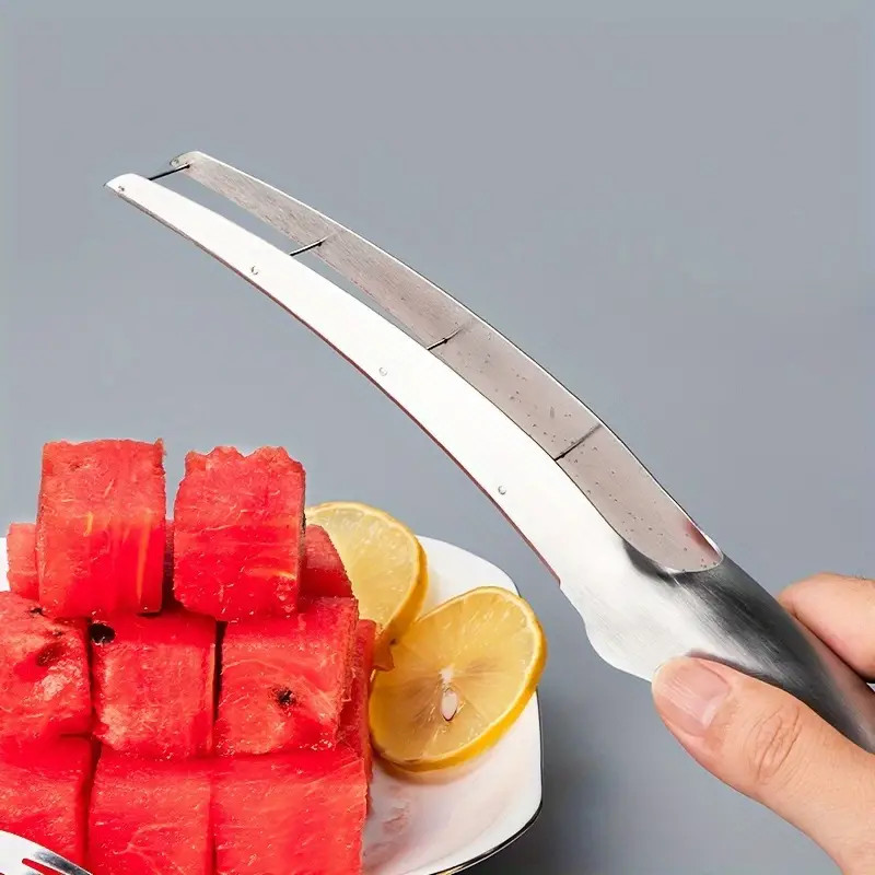 Stainless Steel Watermelon Slicer, Watermelon Cutter, Fruit, Melon Cutter Tool
