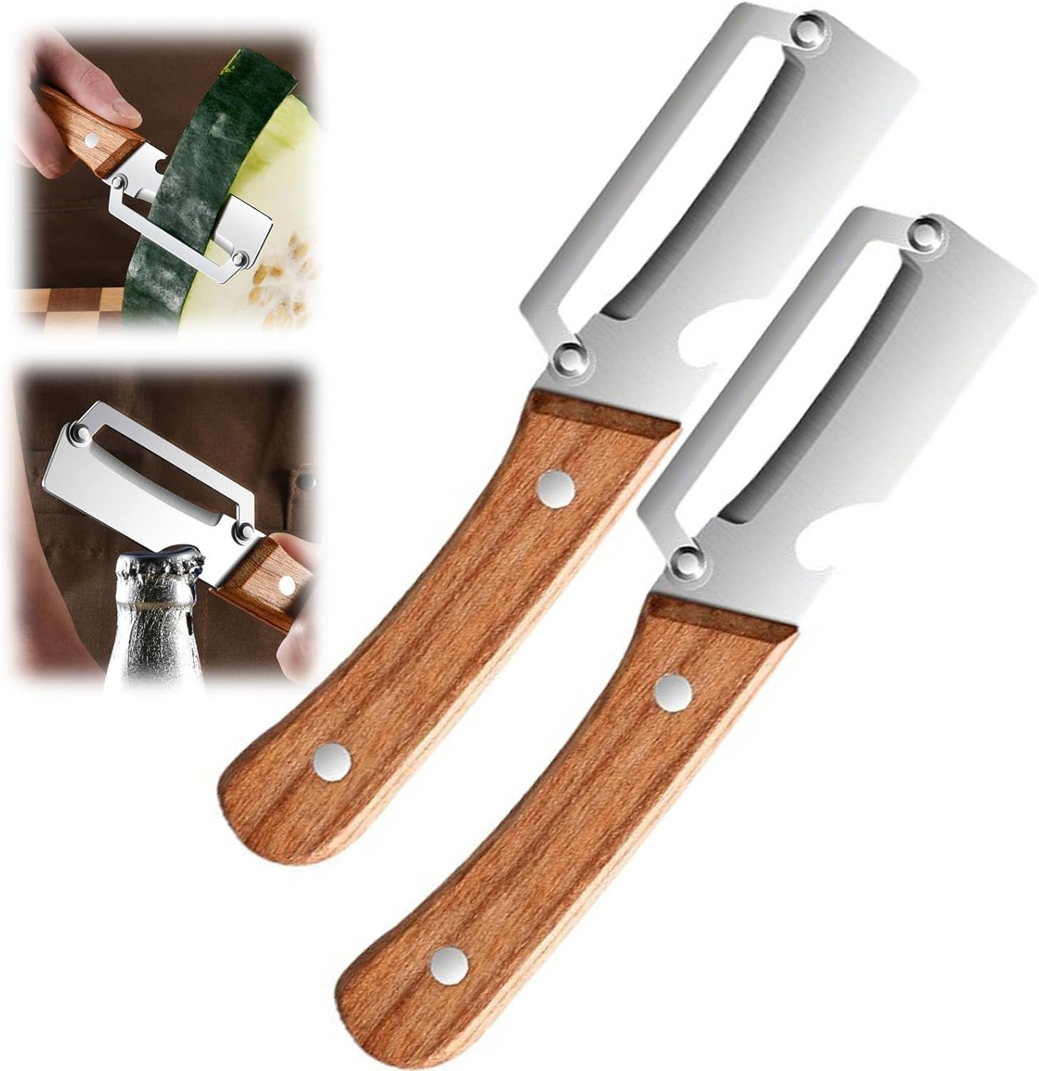 Multifunctional Zero Snag Wooden Peeler 2026 New Zero Snag Wooden Kitchen Tool
