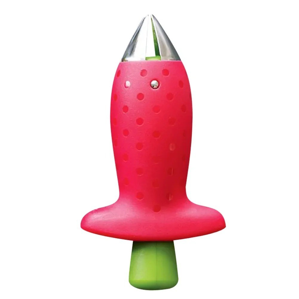 Strawberry Slicer Cutter Corer Huller Fruit Stem Leaf Remover Tool 1Pc