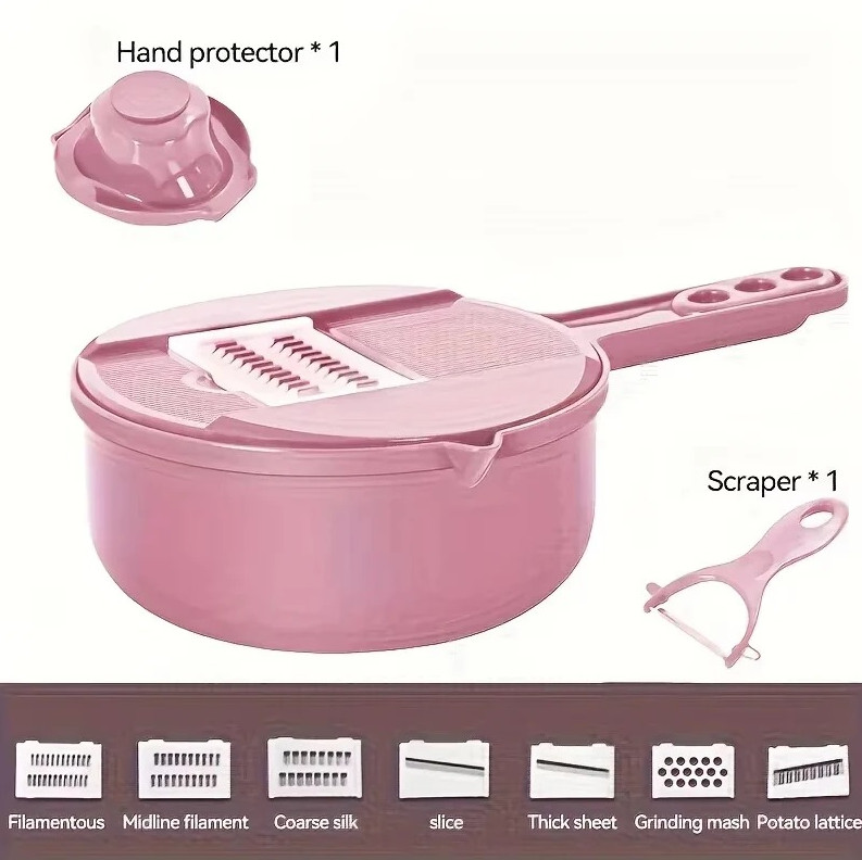 9-in-1 Vegetable Cutter Multi-Functional Slicer Grater Kitchen Tool NEW