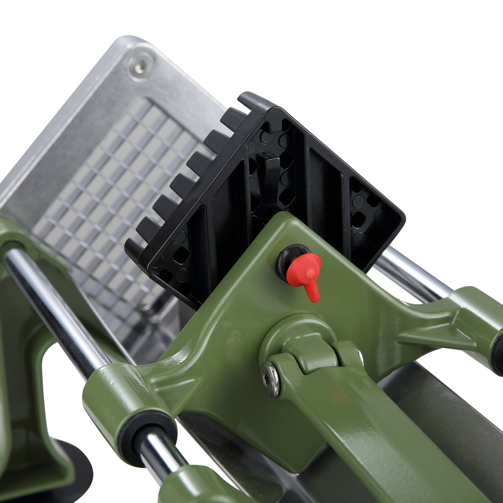 French Fry Cutter Stainless Steel Potato Vegetable Slicer Chopper w/ Blade