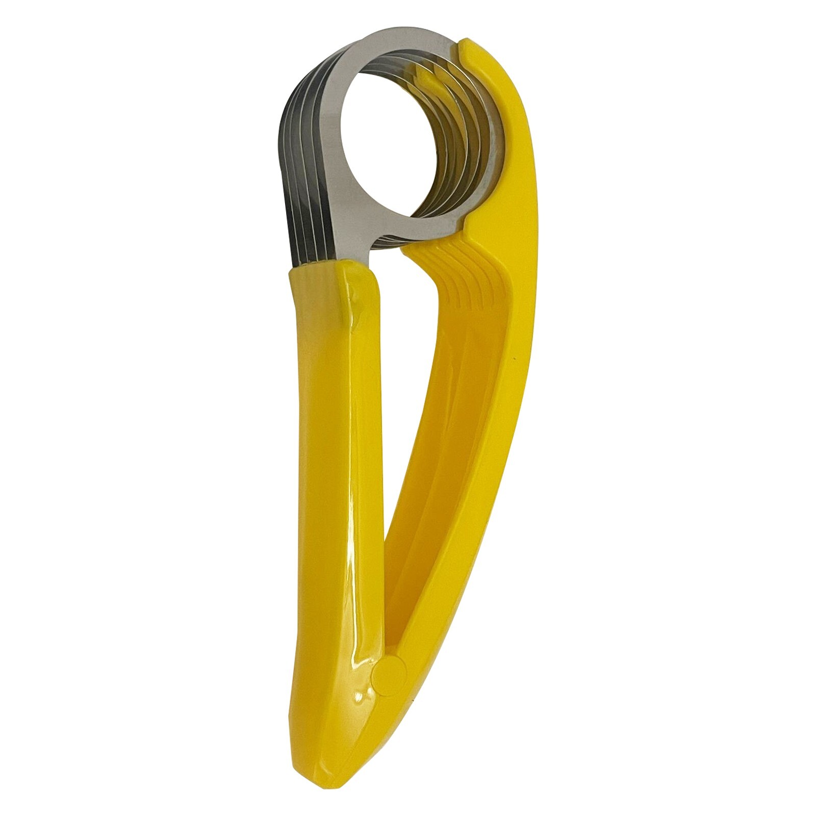 5 Slice Banana Slicer PP+Stainless Fruit Vegetable Salad Cutter Kitchen Tools